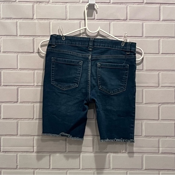 WONDER NATION girls denim blue shorts/size 12 - Picture 2 of 6